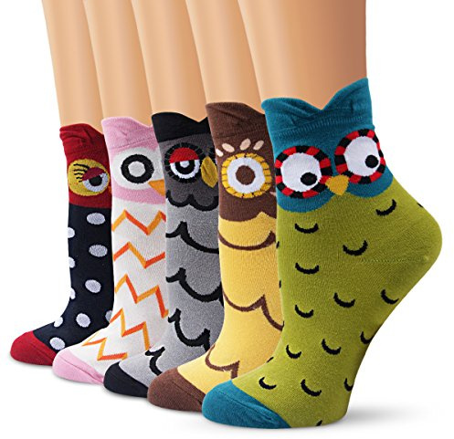 Ambielly Chaussettes Thermiques Unisexe Adulte Coton Extensible Multicolore Taille UK 6-6.5 (Hommes) | 3-6.5 (Femme) EU 35-41 pour Homme ou Femme