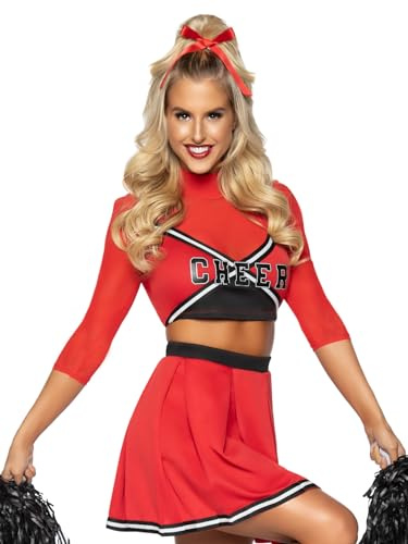 LEG AVENUE Damen Cheer Squad Cutie Kostümsets