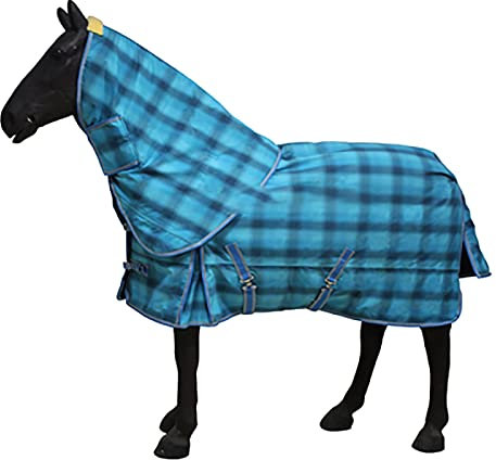 BNALU Abschwitzdecke fürs Pferd ist atmungsaktiv Transportdecke Weidedecke Winterdecke Winterbaumwolle Weich und warm Reitausrüstung Outdoordecke (Size:135CM)