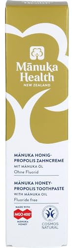 Manuka Health Manuka Honig-Propolis Zahncreme ohne Fluorid, 75 ml Zahncreme