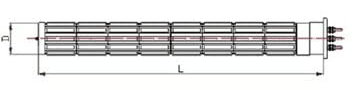 Resistance Steatite 1500 W Dia 32 Lg 291