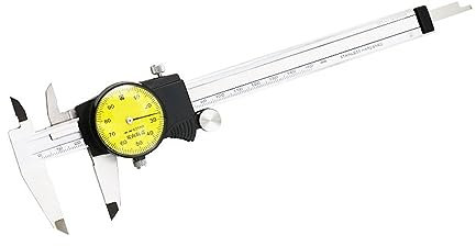 FUNTLY Uhren-messschieber 150-mm-Messschieber aus Edelstahl, 6-Zoll-Messmikrometer, 4-Wege-Messung mit Gehäuse (Color : 0-150mm 0.01mm)