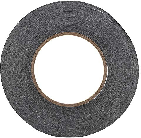 50M Double Sided Mounting Tape, Double Sided Tape, Black Double Side Adhesive Sticky Glue, Strong Sticky Tape Glue Adhesive Double for Phone Maintenance, LCD Panel Paste die Cutting, Toys(5MM)