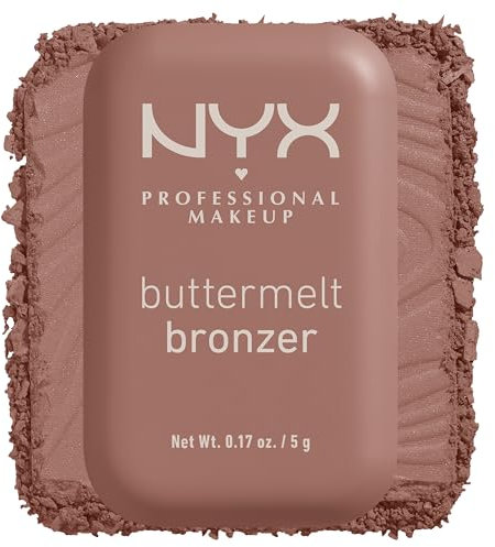 NYX Professional Makeup Bronzer, Per un Look Abbronzato e Luminoso, Tenuta fino a 12h, Resiste alle Sbavature, No Transfer, Buttermelt, Tonalità: Butta Me Up, 5 g