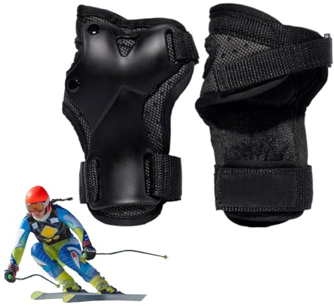 1 Paar Handgelenkschoner – Skateboard-Handschuhe | 1 Paar verstellbare Handgelenkschützer für Skaten, Skaten, Snowboarden, Skifahren, Motocross