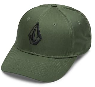 Volcom Herren Snapback Mütze - Verstellbare Flat Brim Cap mit Logo-Stickerei