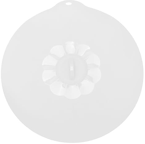 ROMISBABA Food Grade Silicone Sealing Lid Suction Sealing Lids for Pan Bowl Cover Microwave Cover for Food Home Extra Large Round