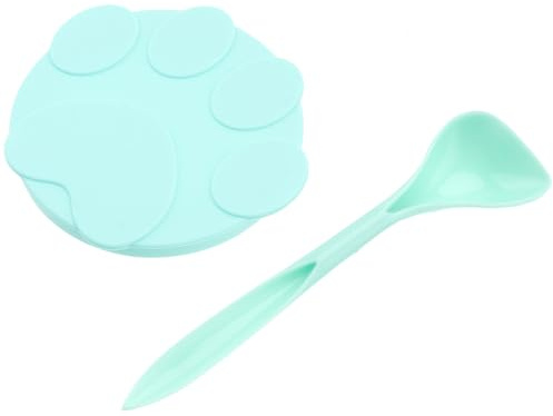 MOTHNUR Pet Food Can Lid and Spoon Sealing Cover for Cat and Dog Food Cans with Easy-open Design for Home Use