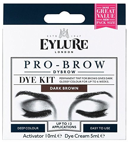 Eylure Pro-Brow 6 Wochen Brow Dye Kit dunkelbraun