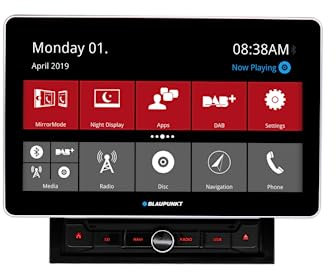 Autorradio Multimedia BLAUPUNKT Rome 990 Dab Nav Truck Camper Doble DIN Moniceiver Dab+ Tuner, Bluetooth®-Freisprecheinricht