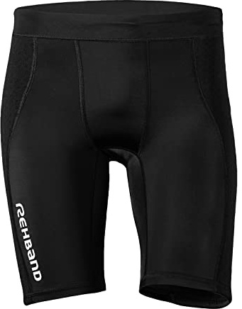 Rehband Thermal Zone Shorts Men, Thermal Compression Shorts for Warmth, Stability & Recovery, Supportive Training for Running & Gym, Size:Large