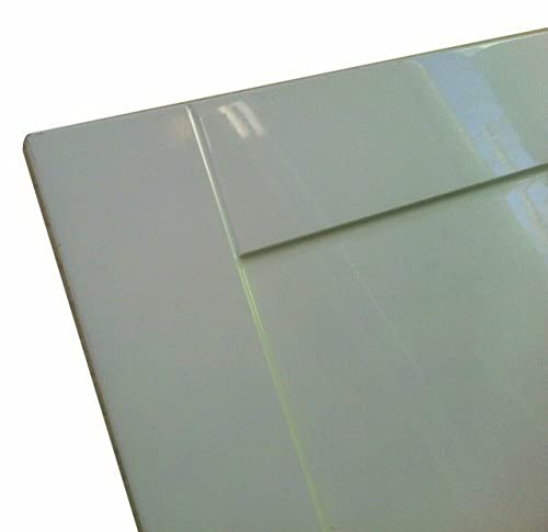 Kitchen Unit Cupboard Doors and Drawers Gloss Cream Shaker Compatible to Howdens Burford (717mm x 597mm)