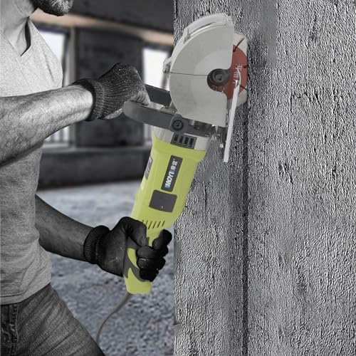 Wandnutfräsmaschine Schlitzfräse | Grün | 46 * 18cm | 4000W Max. Last | Präzise Schlitze für Elektroinstallationen | Ideal für Profis und Heimwerker