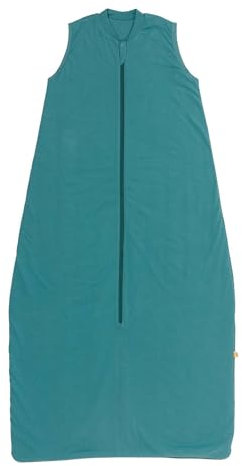 Schlummersack Schlafsack Baby Sommer 110 cm Petrol | Babyschlafsack Sommer 1.0 Tog Baumwolle