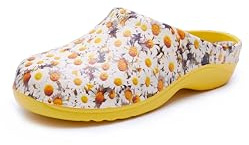 Womens Comfortable Slip On Garden Clogs Shoes