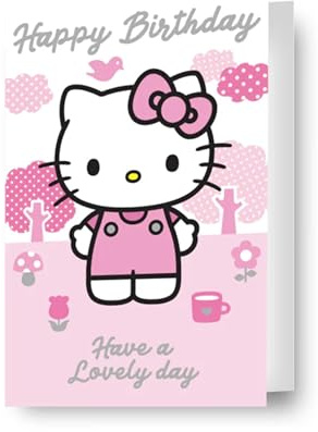 Hello Kitty födelsedagskort