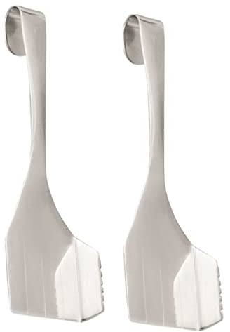SOPOTUTU 2 Pièces Couteau à Beurre Acier Inoxydable Design Ergonomique pour Trancher Fromage et Beurre Outils de Cuisine