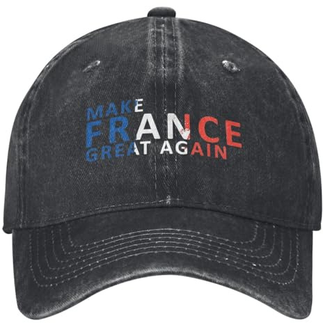 Casquettes de Baseball de Haute qualité pour Hommes et Femmes, Make France Great Again Casquette de Baseball Unisexe Teens Design Hip Hop Chapeaux Été Casual Outdoor Sun Snapback Cap
