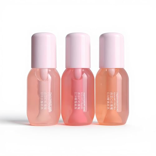 Moisturizing Lip Balm, Hydrating Glossy Lip Oil Stick For Women, Lips Care For Dry & Chapped Lips, Instant Moisture and Hydration (3pcs)