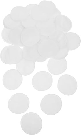 Zerodeko Discos Desmaquillantes de Algodón 100 Piezas, Dobles Caras, Gruesos y Reutilizables, Blancos, Suaves y Exfoliantes, para Limpieza Facial y Aplicación de Tónicos, Ideales para Piel