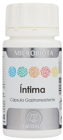 Microbiota Íntima Equisalud 60 Cápsulas | Probióticos para Mujer con Arándano Rojo, Lactobacillus, Zinc y Vitamina D3 | Flora Íntima y Bienestar Femenino | 5 Cepas Probióticas