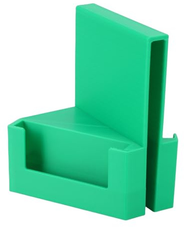 OVAQUIXI Tennisnetz-Kameraständer, ABS-Tennis-Telefonhalterung mit Dual-View-Zaunhalter, 13 X 12,5 X 6,8 cm für Spielaufzeichnung, Trainingsanalyse, Live-Streaming auf Dem Platz
