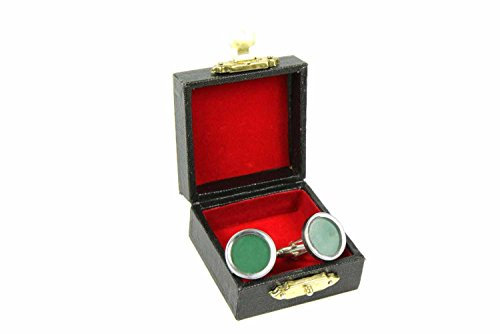 Miniblings knapp skrivmaskin manschettknappar – handgjord I manschettknapp manschettknappar skjortknappar I vacker trälåda ingår – knapp skrivmaskin, 16mm, Glas
