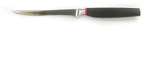 TUPPERWARE Coltello Chef per Filettare Chef Series Pro nero rosso
