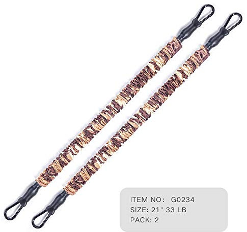 INNSTAR Resistance Bands Accessories, Türanker für Schlingentrainer und Fitnessbänder, Squat Widerstandsbänder, Fußschlaufen für Fitness, Home Gym Workout, Krafttraining Zubehör-Squat Bands Brown