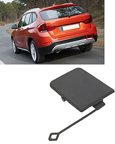 Couverture de Crochet de Remorquage, Capuchon de Crochet de Remorquage de Pare-chocs Arrière de Voiture Cache-oeil de Remorque 51127303816 Remplacement pour X1 E84 2013‑2015