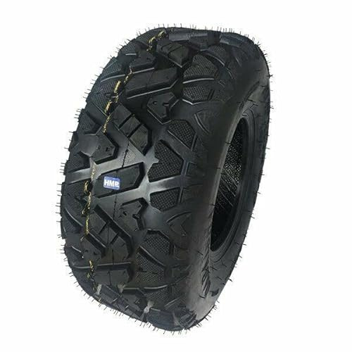 HMParts Pneu 19x7.00-8 180/75-8 Junkai Atv Quad Tracteur de Pelouse Tondeuse Autoportée Chasse-Neige