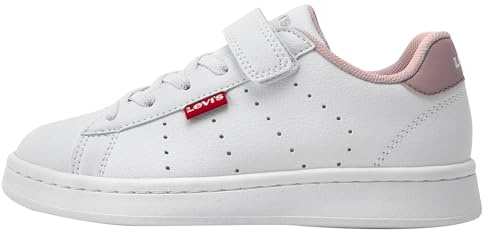 Levi's Unisex Avenue Top Velcro-Elastic Lace Basket, Rose, 29 EU