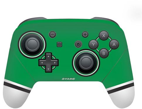 Head Case Designs Offizielle NHL Einfach Dallas Stars Vinyl Haut Gaming Aufkleber Abziehbild Abdeckung kompatibel mit Nintendo Switch Pro Controller