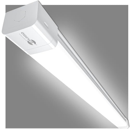 Réglette LED 120 CM Blanc Froid, 36W 3600LM, IP66 Étanche, 5000K, Éclairage Puissant Pour Garage, Atelier, Sous-sol, Bureau, Cave