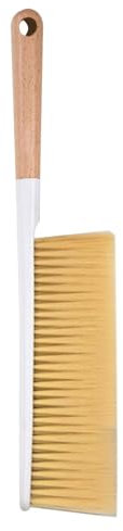 Hand Broom, Hand Broom, Hanging Bench Brush, Wooden Handle Workshop Brush, Hand Broom Brush, Soft Bristles Dust Cleaning Brush for Cars and Home