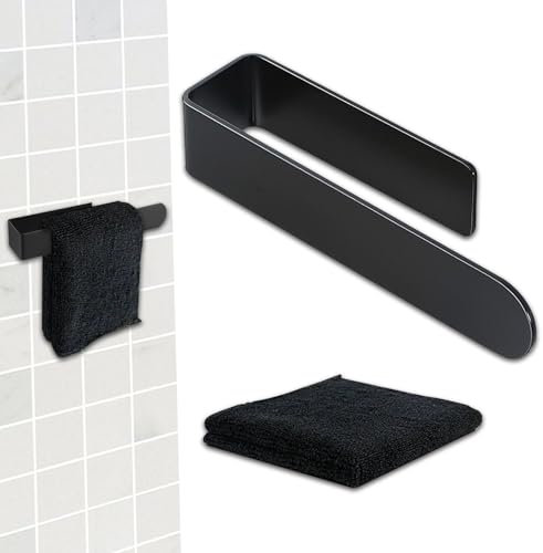 KUBDPQOR Porta Strofinacci Cucina, Porta Asciugamani Bagno Adesivo, con Strofinacci Cucina, Appendi Strofinacci Cucina & Stracci Cucina, Accessori per il Bagno & Cucina in Acciaio Inox