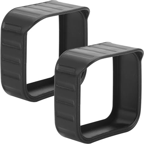 2 Pack Camera Cover Weatherproof, Weatherproof Protective Silicon Skin Cover, Camera Silicone Protective, Silicone Case for Blink XT2 XT Camera, Black