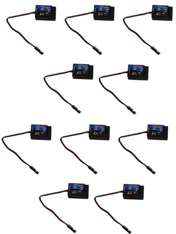 Booso 10X Hoch Geschwindigkeits Drift Hilfs Kreisel für D12 Mini Drift Flach Lauf RC Auto Zusatz Modifikation ZubehöR
