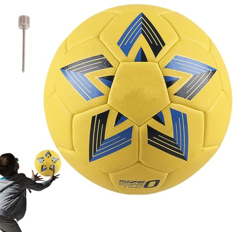laxreheye Ballon de Handball - Entraînement - Élastique et Confortable - pour Adolescents, école, Clubs