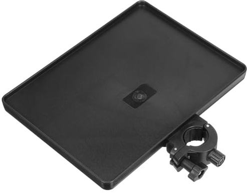 Cabilock Mikrofonständer Ablage Kunststoff Tray Halterung Verstellbar Für Mikrofon Stativ Zubehör Bühne Live Streaming Karaoke Zubehör