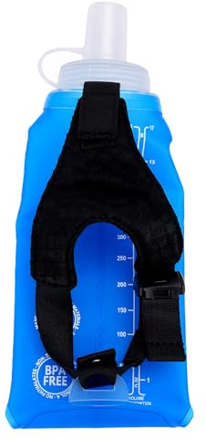 Fockety Borraccia Per Corsa, Soft Flask Con Beccuccio A Pressione E Fascia Da Mano Traspirante, Tappo Antipolvere In Tpu; Ideale Per Escursionismo, Corsa, Ciclismo, Alpinismo E Attività