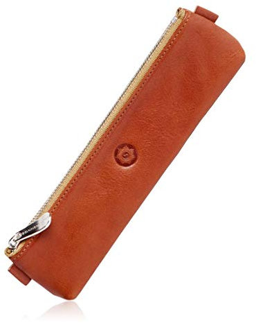 SONNENLEDER - hochwertiges Stifteetui SIMMEL Farbe: Natur *Echtes Leder*