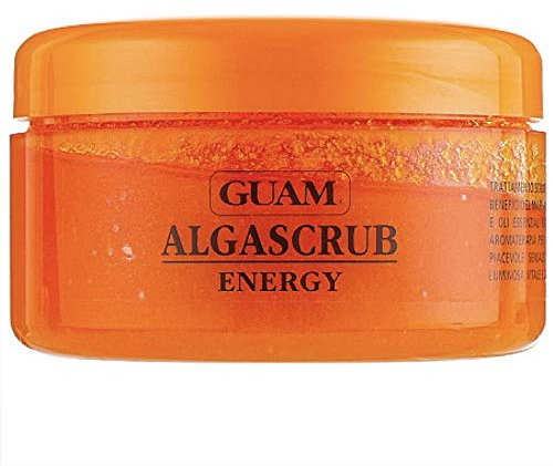 Guam, Algascrub Energiebelebend, Energisierendes Körperpeeling, Peeling mit erfrischendem Zitrusduft, Made in Italy, 420 gr Packung