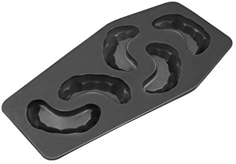 IMIKEYA Eiswürfelformen Eisgitterform Aus Hochwertigem Material Vampirzähne Motiv Für Eiswürfel Zum Basteln Für Halloween Geeignet Für Eis Pudding Gelee