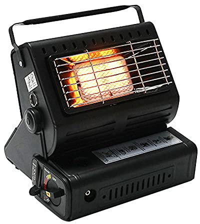 Bexdug Tragbare Außenheizung,Camping Gasheizung, Tragbarer Dual-Use-Heizofen Für Camping,Compact Gasheizung Portable