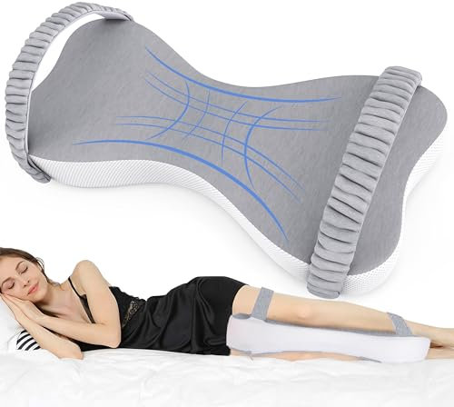 Good4You Orthopädisches Kniekissen für Bett - Seitenschläferkissen - Schwangerschaftskissen - Beinkissen