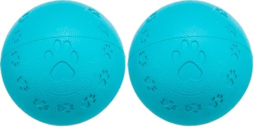 TRIXIE 34863 Spielball, Naturgummi, ø 9 cm (Packung mit 2)
