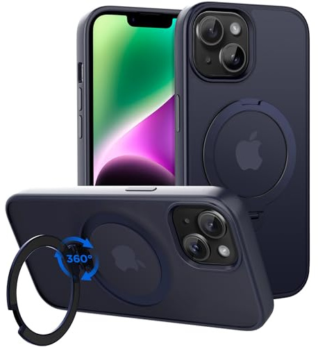 CACOE für iPhone 13/14 Hülle mit Kameraschutz, Kompatibel mit MagSafe, Stoßfeste Kratzfeste Magnetische Rückseite Handyhülle für iPhone 13/14 Hülle
