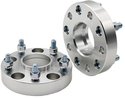 Spurverbreiterungen 2 Stück 20/25/30//40/45/50mm PCD 5x120 CB = 65,1mm Rad Spacer Adapter Für VW Für Amarok Für Transporter T5 T6 Distanzscheiben (Color : 25mm)