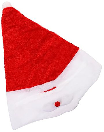 SHOWERORO Motorradhelmbezug Weihnachtsmann Helmbezug Weihnachtsmann Weihnachtshelmdekor Warm Winter